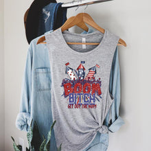 Load image into Gallery viewer, Boom B* get out of the way Full Color High Heat Screen Print Transfer 360F/375F