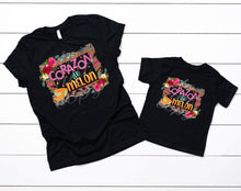 Load image into Gallery viewer, Corazon De Melon Full Color Low Heat Screen Print TRANSFER 325F