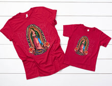 Load image into Gallery viewer, Virgen de Guadalupe (Cheetah) Full Color High Screen Print Transfer 350F/360F