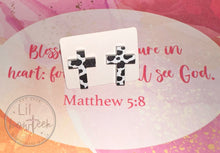 Load image into Gallery viewer, Cross Wooden Earrings
