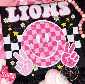 Lions retro pink Spirit Tee