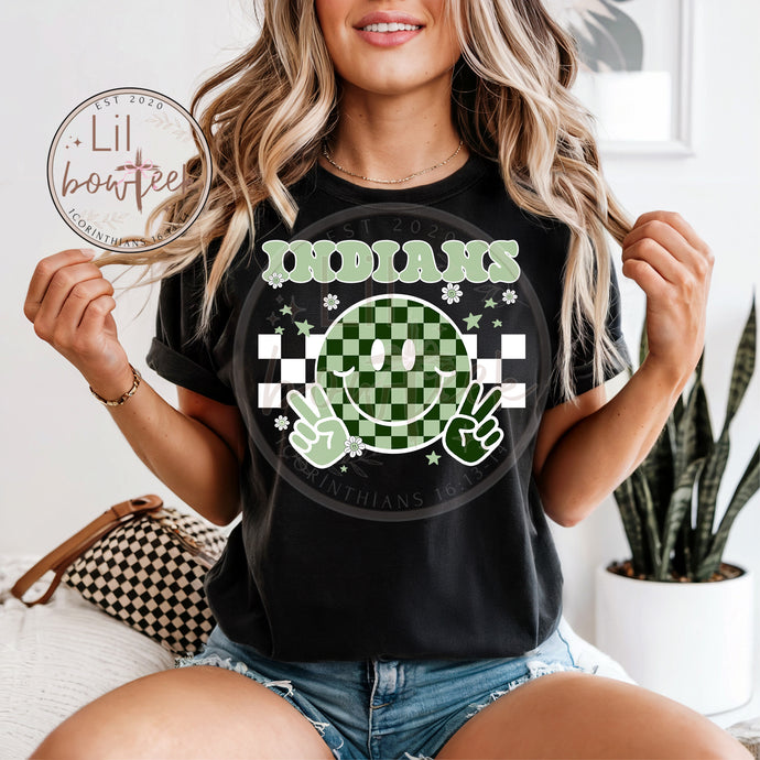 Indians dark green Spirit Weekly Sale Tee