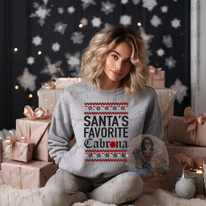 Santa’s favorite cabrina TShirt/Sweatshirt