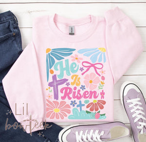 He is risen floral