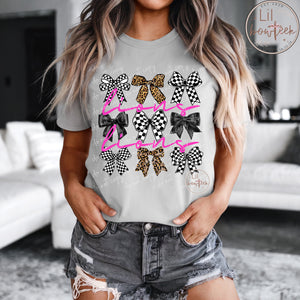 Bows & Lions (pink) stars Weekly Sale Tee