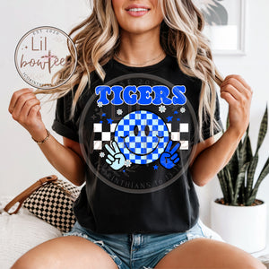 Tigers retro blue Spirit Weekly Sale Tee
