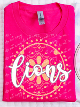 Load image into Gallery viewer, Melon Lions Talavera circle Weekly Sale Tee
