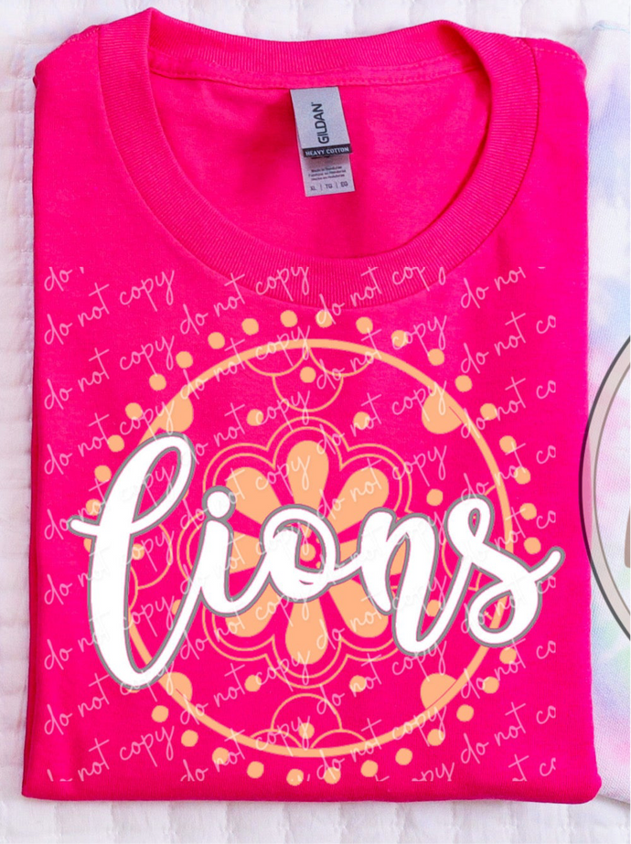 Melon Lions Talavera circle Weekly Sale Tee