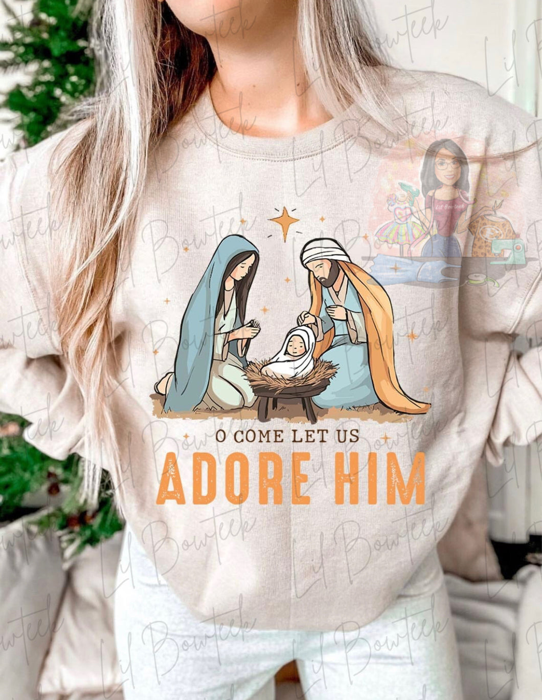 Oh come let us adore Him TShirt