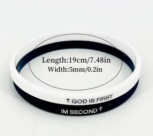 God First I’m second bracelet