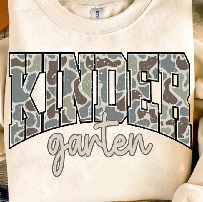 Kinder Camo Tee