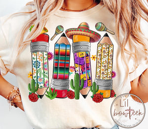 Fiesta Pencils Tee