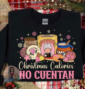 Christmas calories no cuentan TShirt