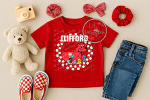 Load image into Gallery viewer, Red dog and friends Tee

