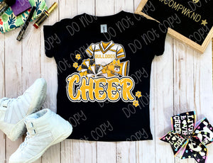 Gold Bulldogs Cheer