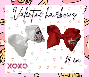 Valentine Decal Boutique Hairbow