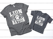 Load image into Gallery viewer, Lion Nation High heat Screen Print Transfer 375F
