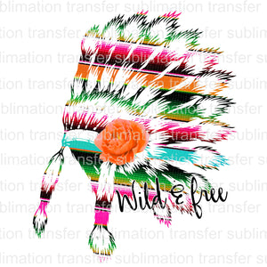 Wild and Free Sublimation Transfer 400F