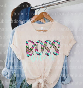 Boss Bitch Sublimation Transfer 400F