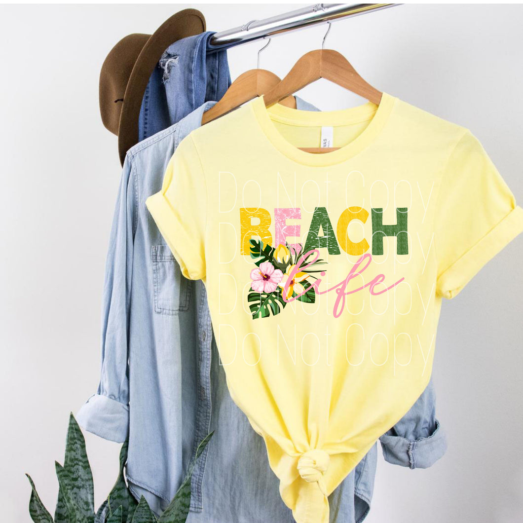 Beach Life Sublimation Transfer 400F