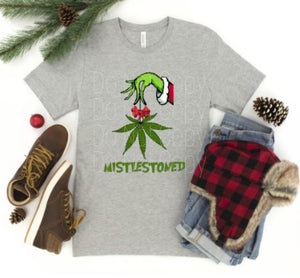 Mistlestoned Full Color High Heat Screen Print Transfer 350F/360F