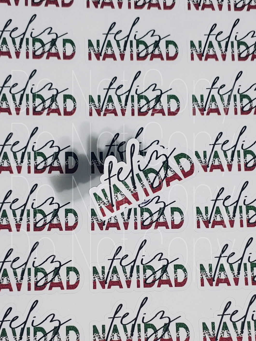 Feliz Navidad Christmas Stickers