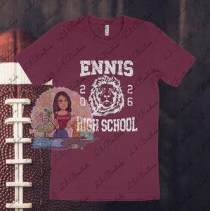 Ennis High School 2026 Grad Spirit Tee