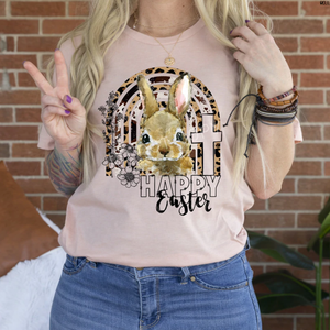 Happy EasterRainbow Rabbit TShirt