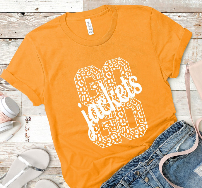 Go Jackets Go High Heat Screen Print Transfer 375F